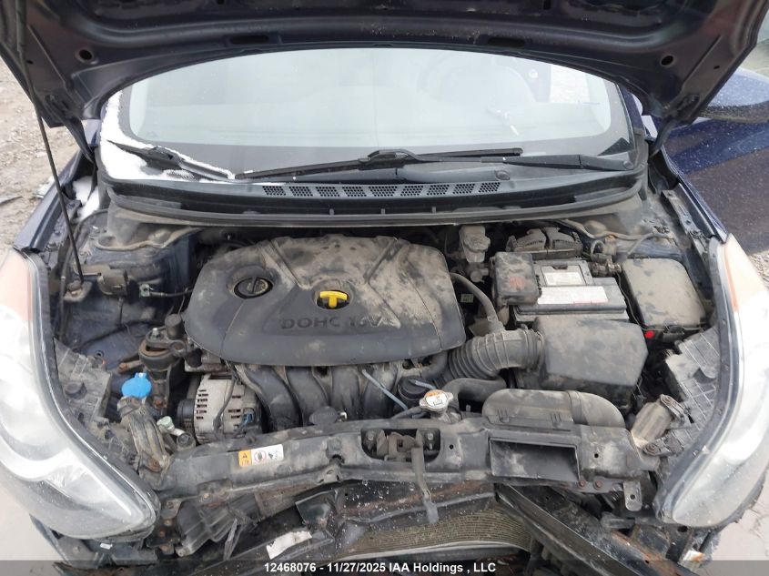 2013 Hyundai Elantra Gls/Limited VIN: 5NPDH4AEXDH387712 Lot: 12468076