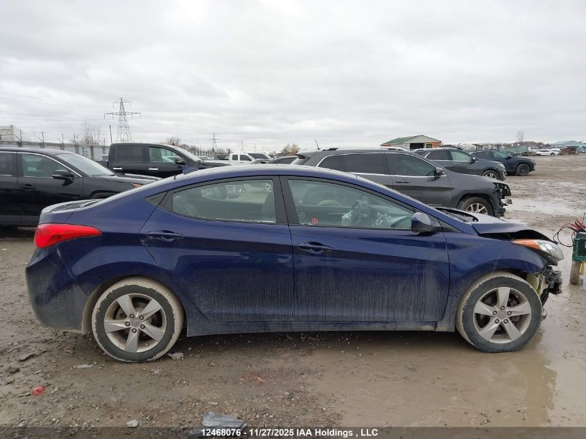 2013 Hyundai Elantra Gls/Limited VIN: 5NPDH4AEXDH387712 Lot: 12468076