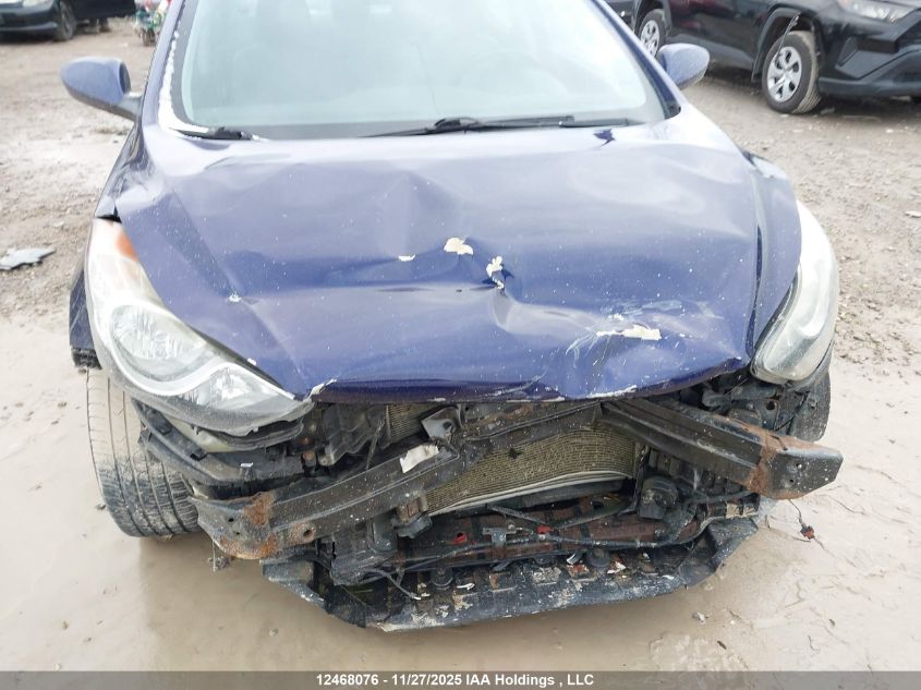 2013 Hyundai Elantra Gls/Limited VIN: 5NPDH4AEXDH387712 Lot: 12468076