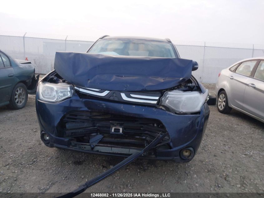 2014 Mitsubishi Outlander Se VIN: JA4JZ3AX7EZ601801 Lot: 12468082