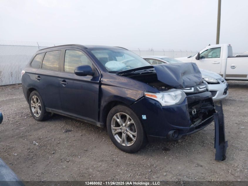 2014 Mitsubishi Outlander Se VIN: JA4JZ3AX7EZ601801 Lot: 12468082