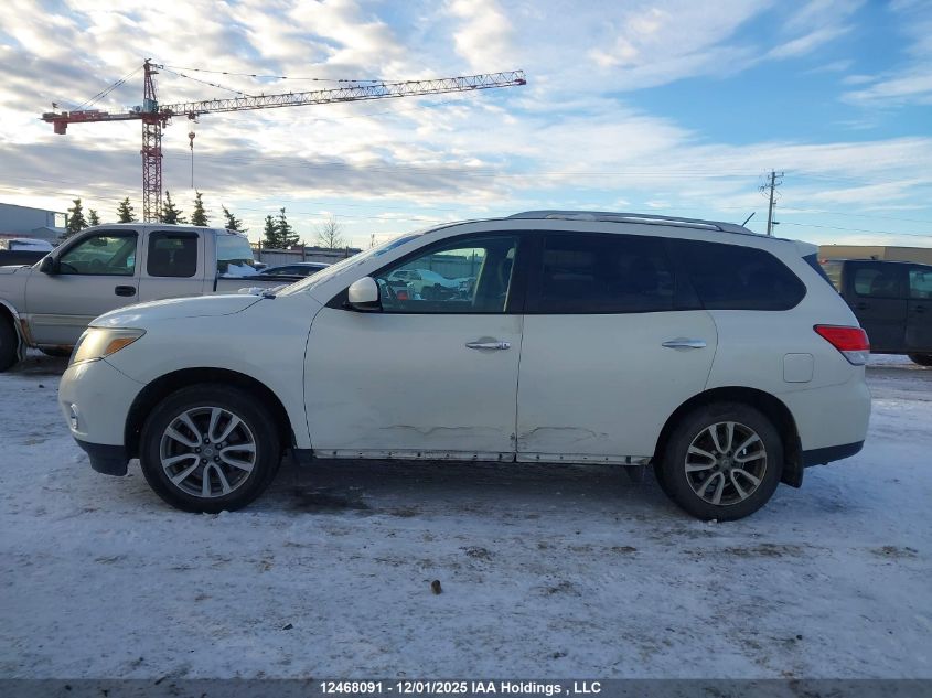 2016 Nissan Pathfinder S/Sv/Sl/Platinum VIN: 5N1AR2MM6GC608385 Lot: 12468091