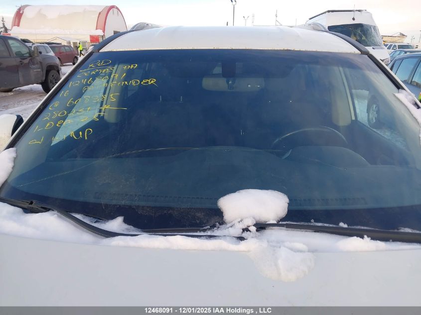 2016 Nissan Pathfinder S/Sv/Sl/Platinum VIN: 5N1AR2MM6GC608385 Lot: 12468091