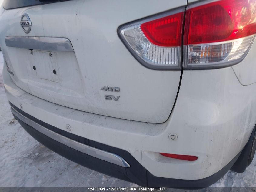 2016 Nissan Pathfinder S/Sv/Sl/Platinum VIN: 5N1AR2MM6GC608385 Lot: 12468091