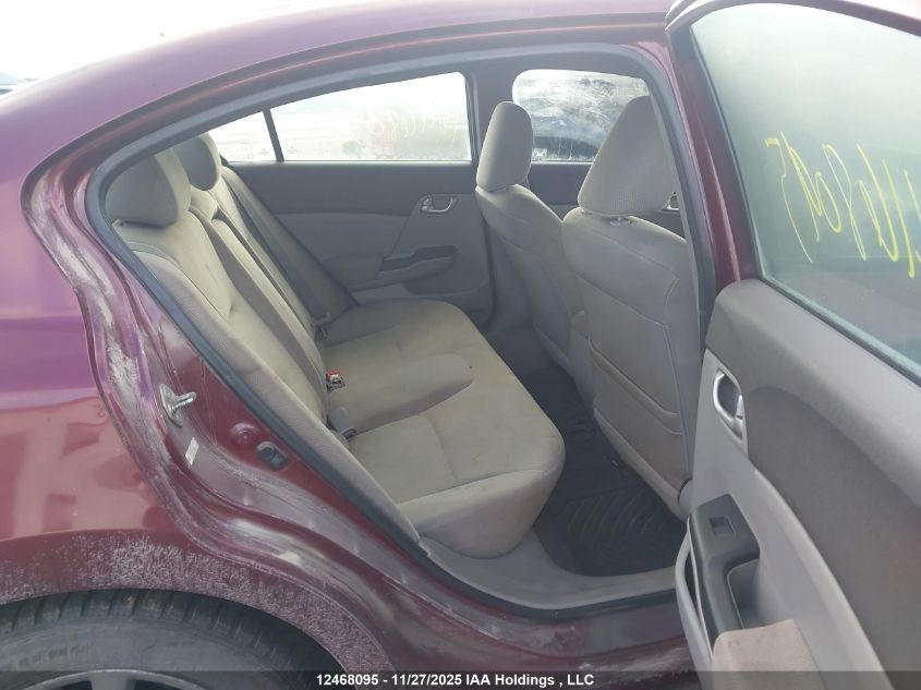 2012 Honda Civic VIN: 2HGFB2E50CH043274 Lot: 12468095