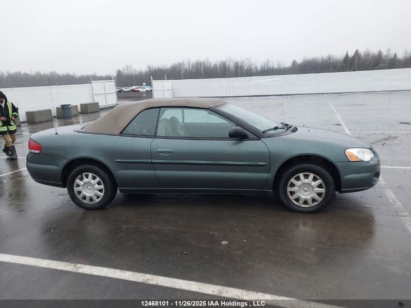 2004 Chrysler Sebring VIN: 1C3EL45XX4N260946 Lot: 12468101