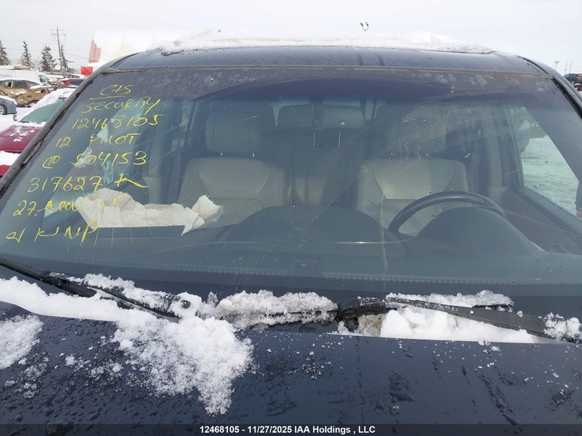 5FNYF4H53CB504153 2012 HONDA PILOT photo no. 18
