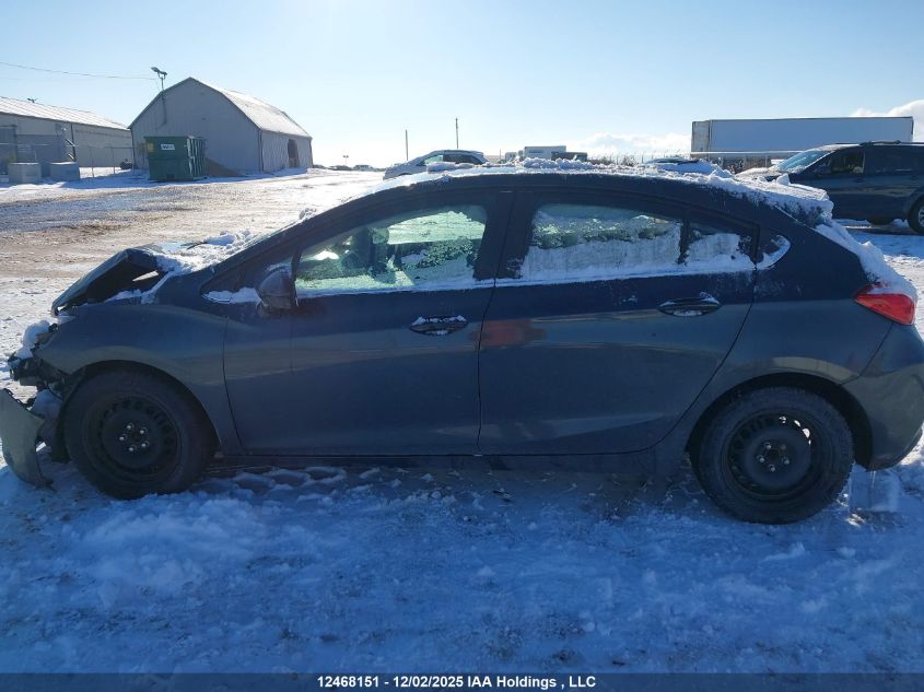 2019 Chevrolet Cruze VIN: 3G1BE6SM5KS621445 Lot: 12468151