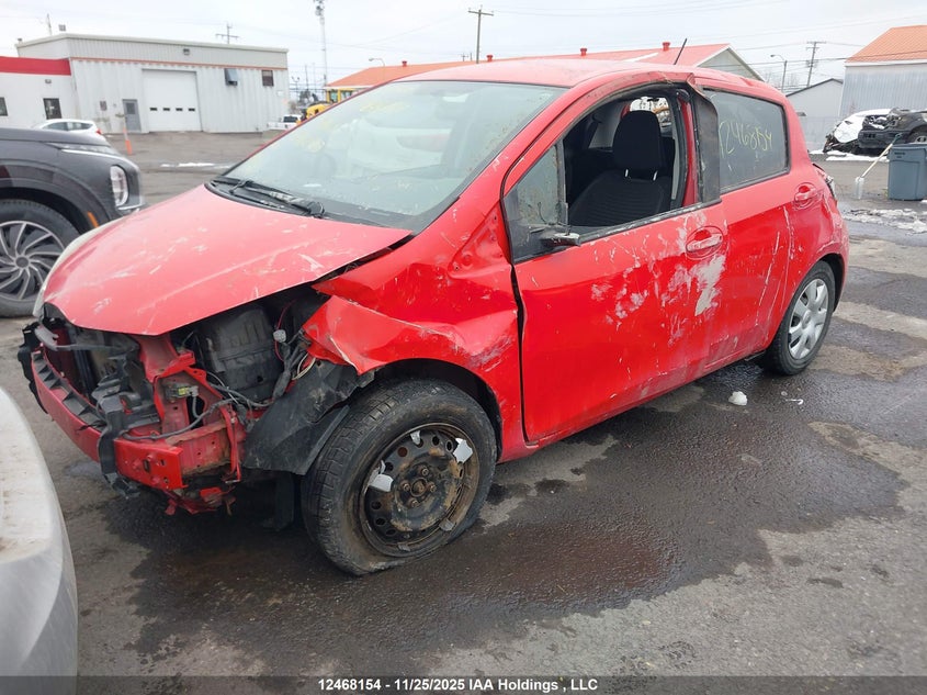 2015 Toyota Yaris VIN: VNKKTUD3XFA046053 Lot: 12468154