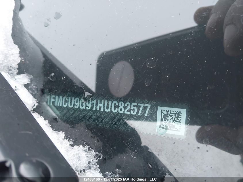 2017 Ford Escape Se VIN: 1FMCU9G91HUC82577 Lot: 12468180