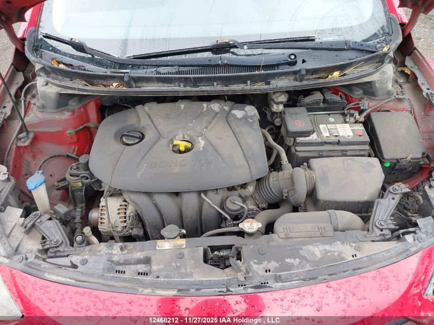 2013 Hyundai Elantra Gt VIN: KMHD25LE3DU106372 Lot: 12468212