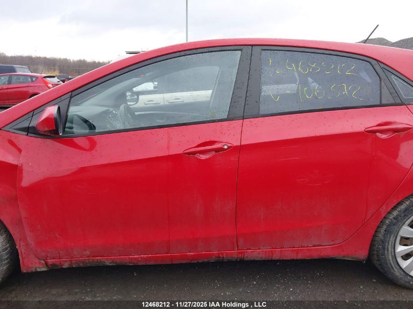 2013 Hyundai Elantra Gt VIN: KMHD25LE3DU106372 Lot: 12468212