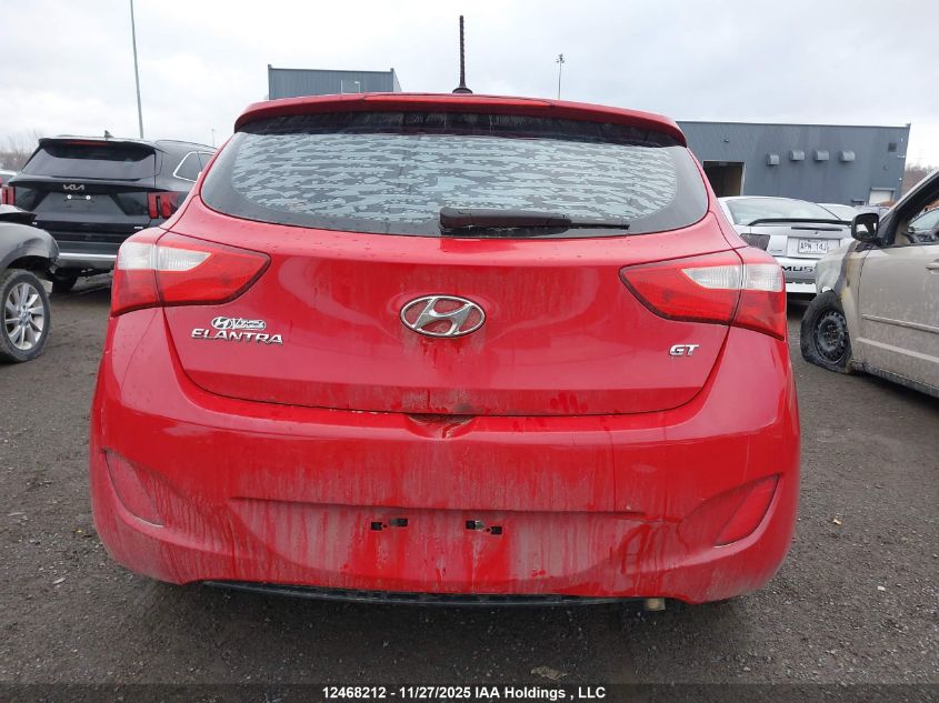 2013 Hyundai Elantra Gt VIN: KMHD25LE3DU106372 Lot: 12468212