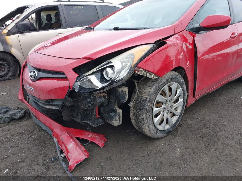 2013 Hyundai Elantra Gt VIN: KMHD25LE3DU106372 Lot: 12468212