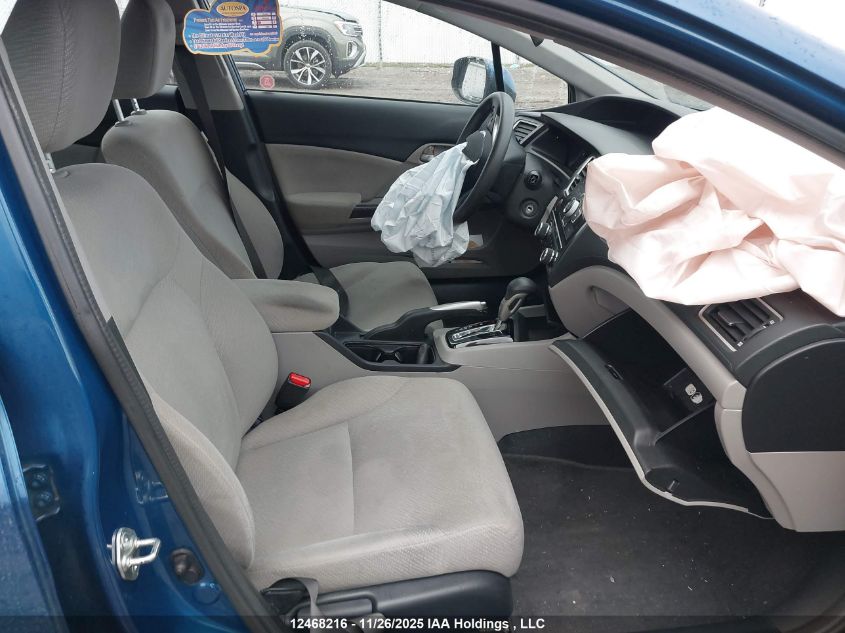 2013 Honda Civic Lx VIN: 2HGFB2F4XDH000780 Lot: 12468216