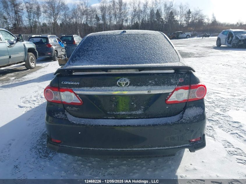 2011 Toyota Corolla S VIN: 2T1BU4EE0BC561249 Lot: 12468226