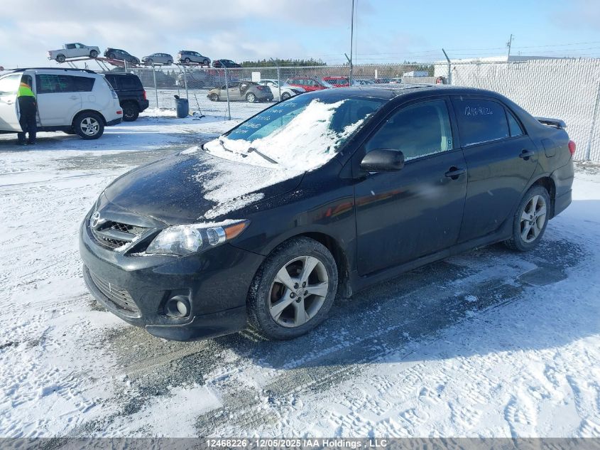 2011 Toyota Corolla S VIN: 2T1BU4EE0BC561249 Lot: 12468226