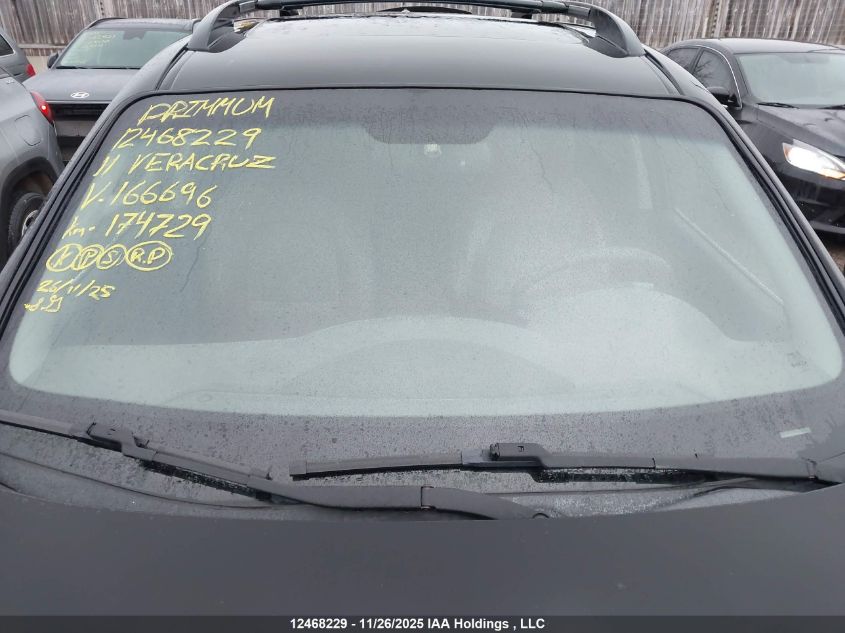 2011 Hyundai Veracruz Limited VIN: KM8NUDCC4BU166696 Lot: 12468229