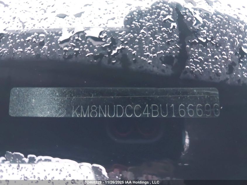 2011 Hyundai Veracruz Limited VIN: KM8NUDCC4BU166696 Lot: 12468229