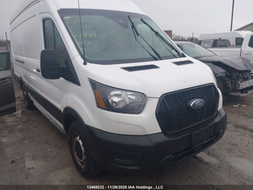 2024 Ford Transit T-250 VIN: 1FTBR3X86RKA94477 Lot: 12468232