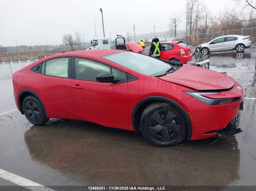 2026 Toyota Prius Se/Xse/Xse Premium/Night Shade VIN: JTDACACU2T3063071 Lot: 12468251