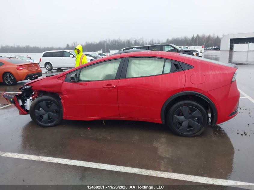 2026 Toyota Prius Se/Xse/Xse Premium/Night Shade VIN: JTDACACU2T3063071 Lot: 12468251