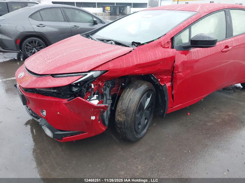 2026 Toyota Prius Se/Xse/Xse Premium/Night Shade VIN: JTDACACU2T3063071 Lot: 12468251