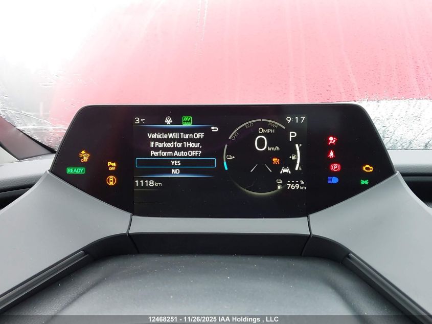 2026 Toyota Prius Se/Xse/Xse Premium/Night Shade VIN: JTDACACU2T3063071 Lot: 12468251