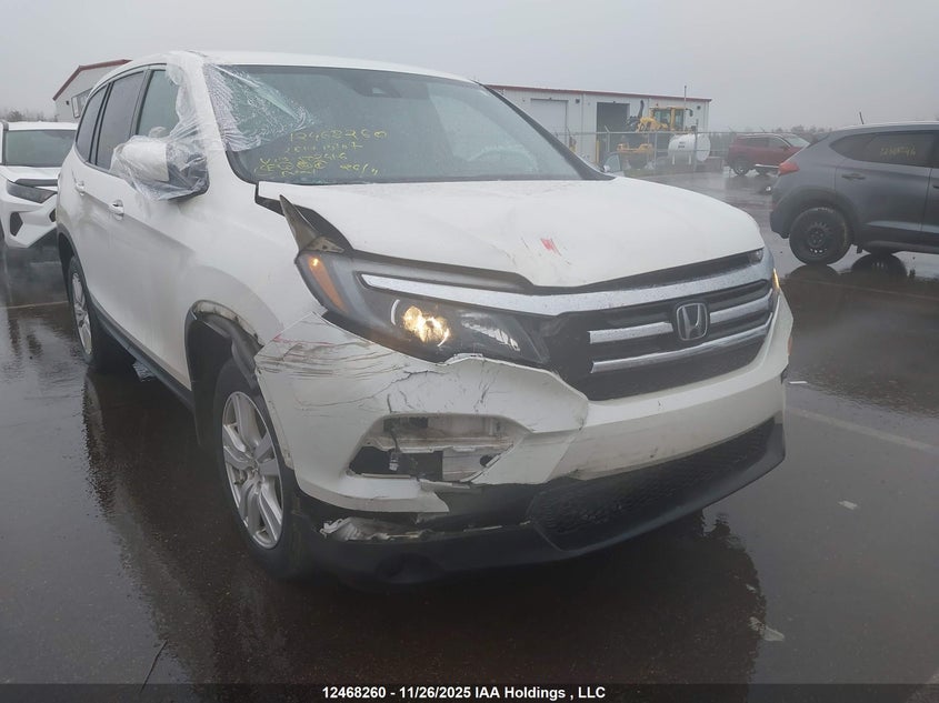 2017 Honda Pilot Lx VIN: 5FNYF6H29HB502416 Lot: 12468260