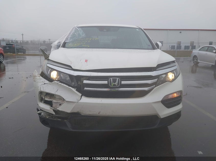 2017 Honda Pilot Lx VIN: 5FNYF6H29HB502416 Lot: 12468260