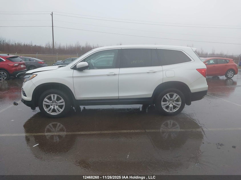 2017 Honda Pilot Lx VIN: 5FNYF6H29HB502416 Lot: 12468260