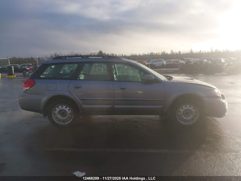 2008 Subaru Outback 2.5 Xt VIN: 4S4BP63C584317186 Lot: 12468289