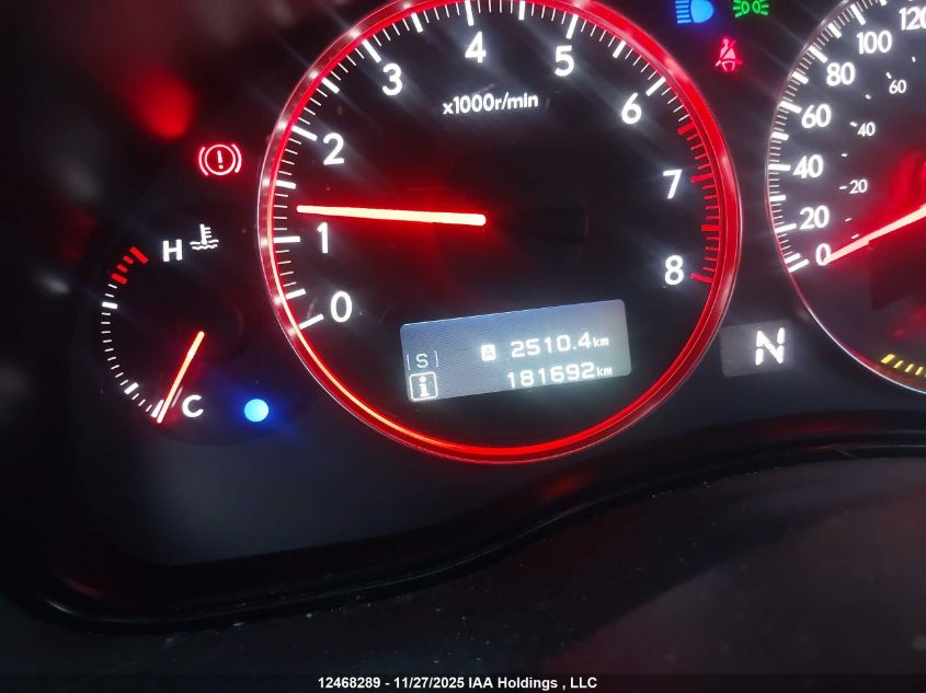 2008 Subaru Outback 2.5 Xt VIN: 4S4BP63C584317186 Lot: 12468289