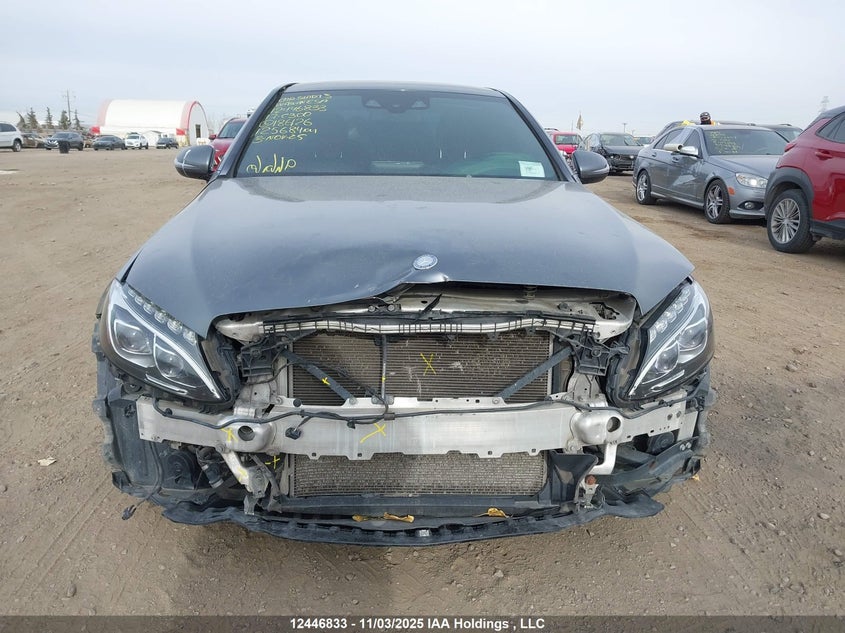 2017 Mercedes-Benz C 300 4Matic VIN: 55SWF4KB3HU186126 Lot: 12446833X