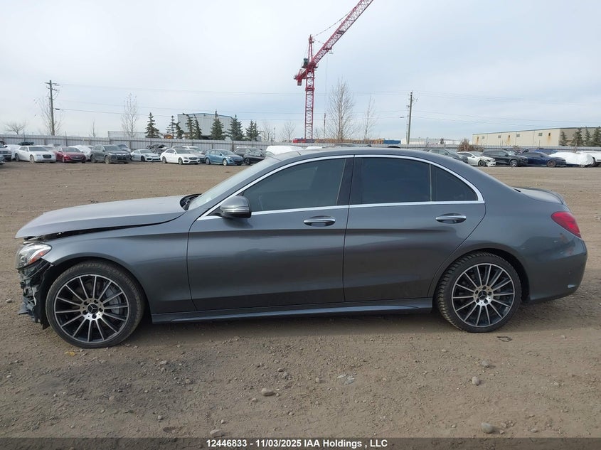 2017 Mercedes-Benz C 300 4Matic VIN: 55SWF4KB3HU186126 Lot: 12446833X