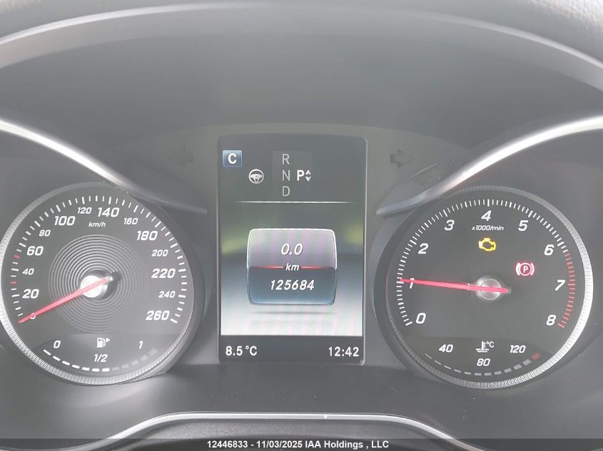 2017 Mercedes-Benz C 300 4Matic VIN: 55SWF4KB3HU186126 Lot: 12446833X