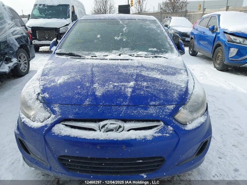 KMHCT4AE7DU430396 2013 HYUNDAI ACCENT photo no. 12