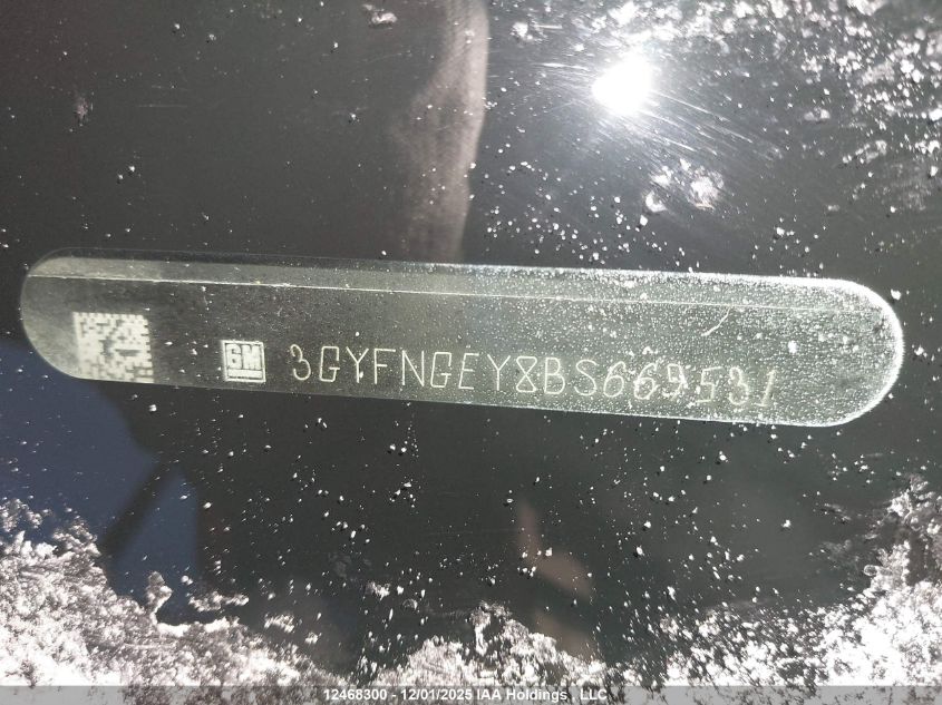 2011 Cadillac Srx V6 4Dr 2Wd VIN: 3GYFNGEY8BS669531 Lot: 12468300