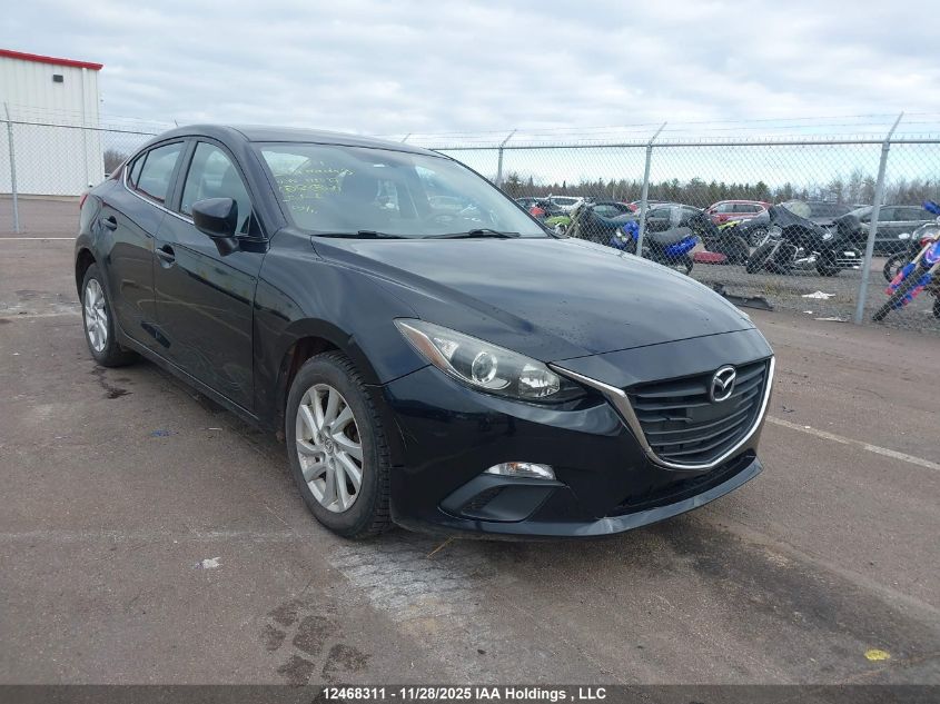 2014 Mazda Mazda3 Gs-Sky VIN: JM1BM1V77E1128097 Lot: 12468311