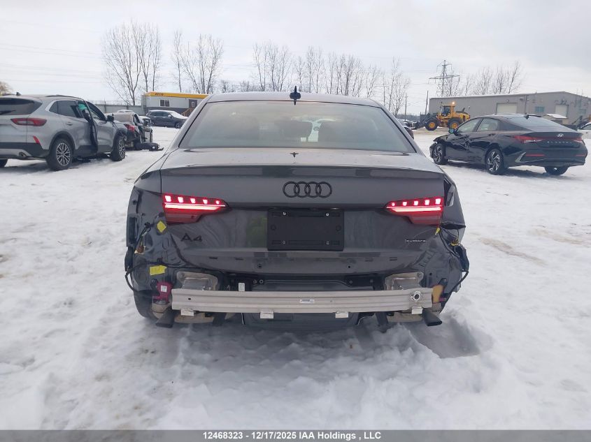 2022 Audi A4 Prestige 45 VIN: WAUFAAF45NN015401 Lot: 12468323