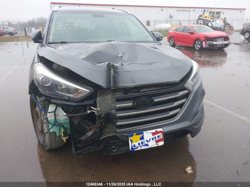 2016 Hyundai Tucson Limited/Sport And Eco/Se VIN: KM8J3CA44GU091030 Lot: 12468346