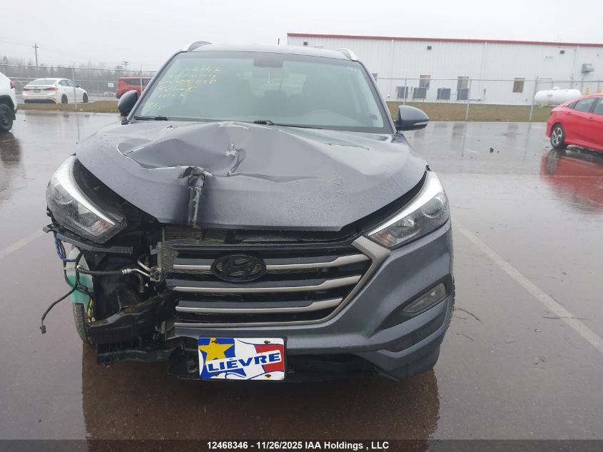 2016 Hyundai Tucson Limited/Sport And Eco/Se VIN: KM8J3CA44GU091030 Lot: 12468346