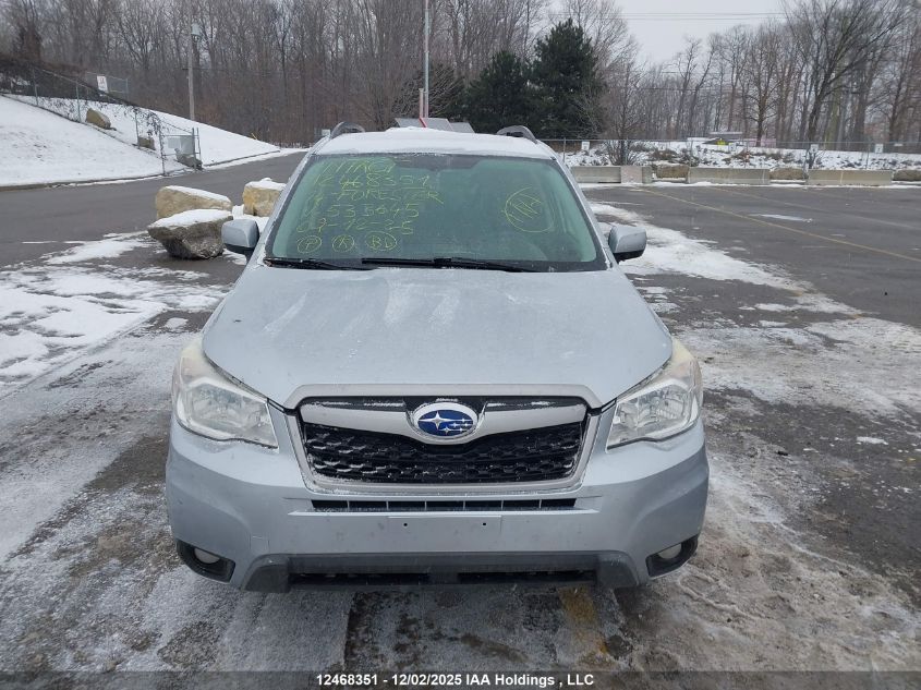2014 Subaru Forester VIN: JF2SJCHC2EH533645 Lot: 12468351