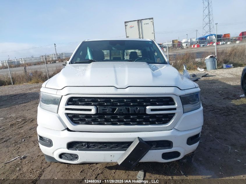 2022 Ram 1500 Sport VIN: 1C6SRFVT5NN309582 Lot: 12468353