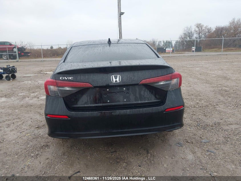 2025 Honda Civic Lx VIN: 2HGFE2F20SH107405 Lot: 12468361