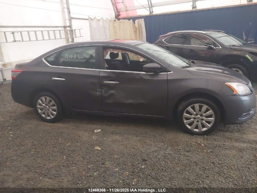 2015 Nissan Sentra S/Sv/Sr/Sl VIN: 3N1AB7AP9FL648082 Lot: 12468366