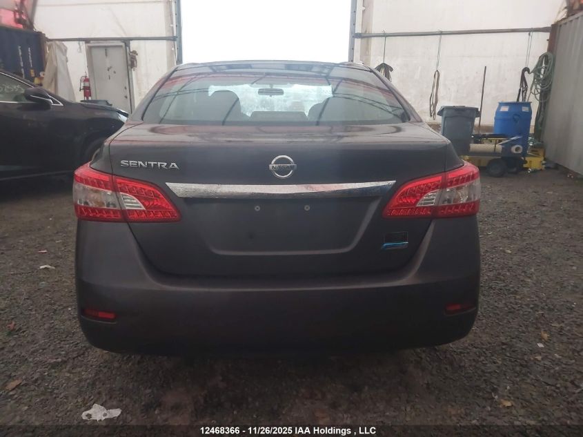 2015 Nissan Sentra S/Sv/Sr/Sl VIN: 3N1AB7AP9FL648082 Lot: 12468366