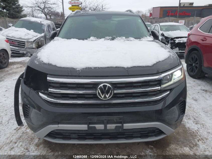 2021 Volkswagen Atlas Sel VIN: 1V2BR2CA3MC511090 Lot: 12468368