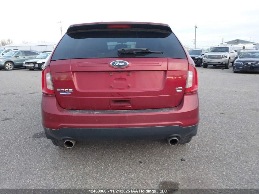 2013 Ford Edge Sel VIN: 2FMDK4JCXDBC42614 Lot: 12463960X