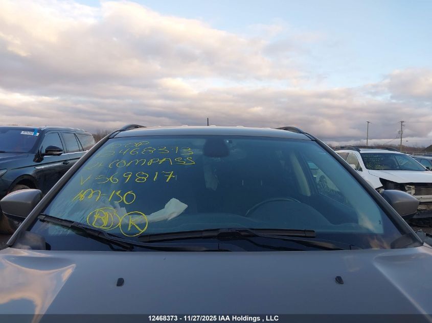 2021 Jeep Compass Upland VIN: 3C4NJDAB5MT569817 Lot: 12468373